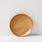 Manufacture Oval and Round Shape Beech Wood Food Tray / Plate for Home