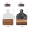 Black / White Marble Wood Serving Board for Cheese /Charcuterie / Snack