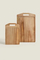Decorative Rectangle Wood Cutting Board for Camping