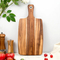 Wholesale Kitchen Products Acacia Wood Cheese Cutting Board with Handle