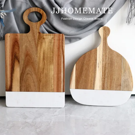 Decorative Marble Wood Cheese Presentation Board