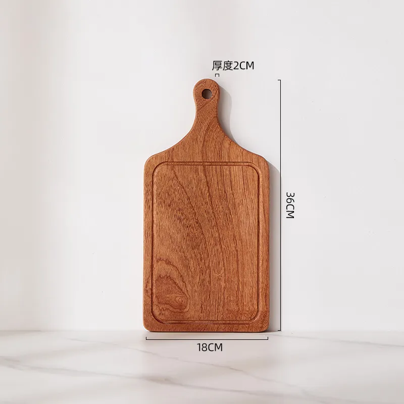 Hot Selling Ebony Wood Serving Board for Pizza Cheese Charcuterie Sushi