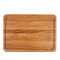 Organic Rectangle Oak Wood Cutting Board for Kitchen