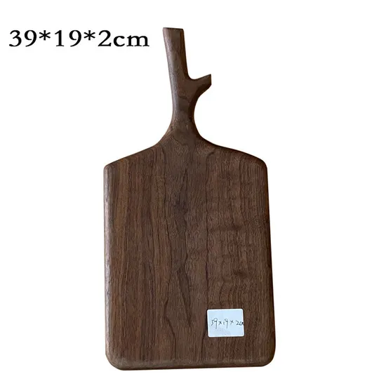 Multipurpose Organic Walnut Serving Platter for Cheese & Bread