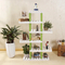 up - Down and Left - Right Stacked Six- Layer Table - Top Mini Flower Rack for Succulent Plants