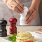 4 - Inch Solid Wood Manual Grinder with Kitchen PU Baking Finish for Freshly Ground Black Pepper