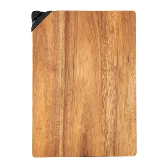 Eco-Friendly Bamboo Cutting Board with Built-in Knife Sharpener