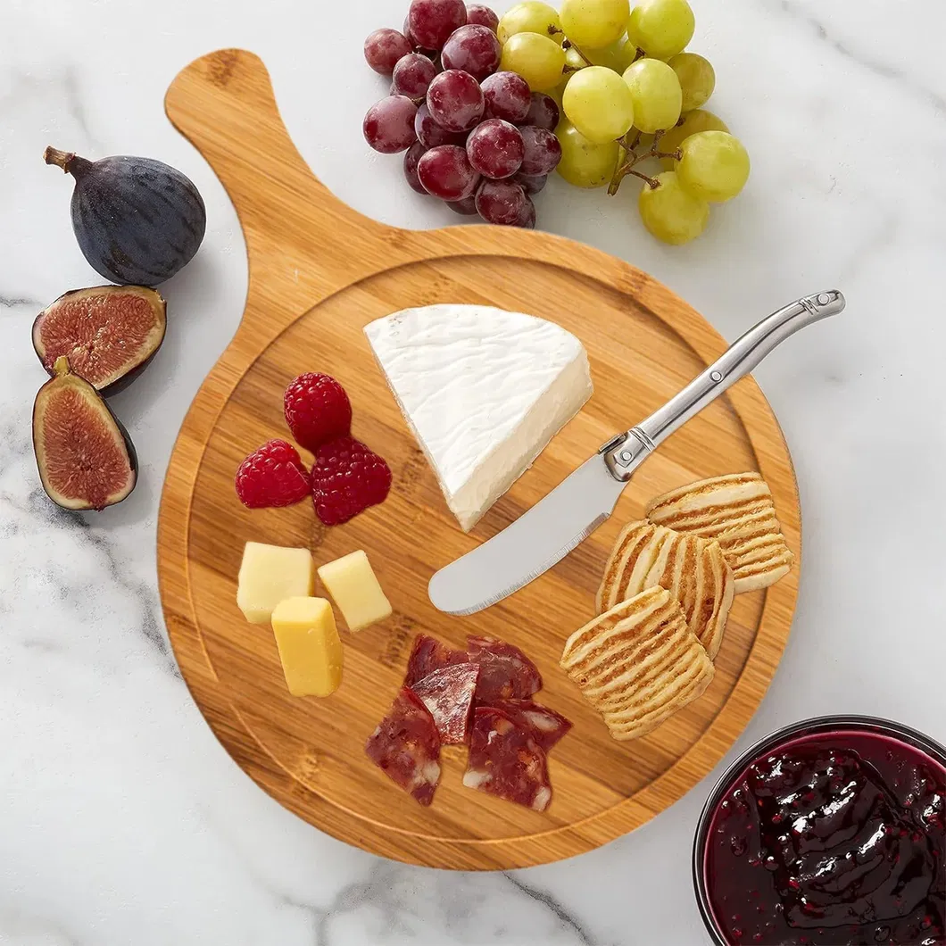 Eco-Friendly Bamboo Chopping Board for Charcuterie and More