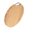 3 Cm Thick Round Bamboo Cutting Board Butcher Chopping Board