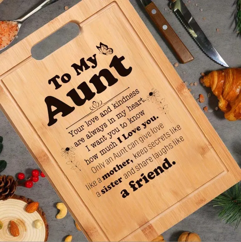 Premium Natural Custom Branding Bamboo Cutting Board with Oil Finish