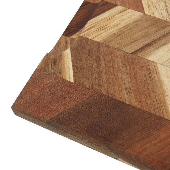 Herringbone Acacia Wood Kitchen Cutting Board