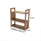 Study Wooden Desktop Bookshelf Desktop Organiser Flower Pot Stand