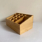 Custom Multi-Purpose Compact Bamboo Desktop Organizer Storage Box for Jewelry & Cosmetics