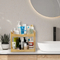 Bamboo Wooden Desktop Shelf / Bathroom Toiletries Storage Shelf/ Snack and Dried Fruit Storage Shelf/Cosmetics Organizer Shelf