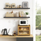 Wholesale Natural 2 Layer Bamboo Bread Storage Bin Food Storage Box