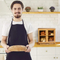 Multifunctional 2 Layer Bamboo Bread Box with Cutting Board for Kitchen Counter and Bakery