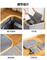 Double - Opening Bamboo Fabric Laundry Basket with Large Capacity and Dual Compartments