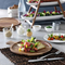 Round Acacia Wood Serving Plate Charcuterie Board Beaf Board