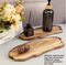 11.9X4.1 Incha Acacia Wood Serving Trays for Home Decor, Food, Charcuterie