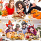 Halloween Ghost Shaped 2 PCS Bamboo Charcuterie Board Set Serving Plate for Food