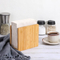 Freestanding Bamboo Tabletop Tissue Dispenser for Kitchen /Dining Room / Restaurant/Hotel