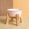 Neck-Protecting Ceramic Dog Bowl and Cat Bowl for Feeding Water and Food