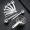 Wholesale Price Custom Logo Stainless Steel Measuring Scoop Espresso Coffee Matcha Stainless Steel Measuring Spoon Set