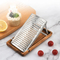 Kitchen Tool 4 Sided Handheld Stainless Steel Cheese Ginger Potatoes Food Shredder Cheese Grater