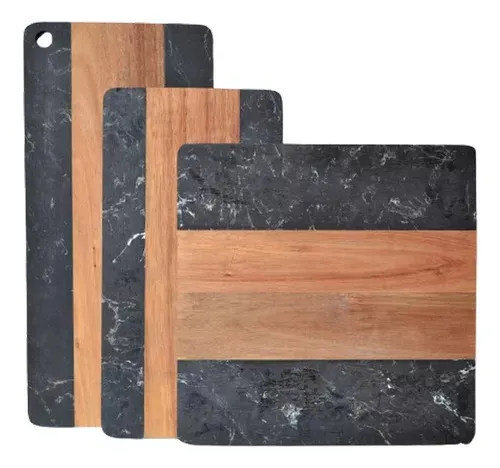 Marble Cutting Board Wooden Bread Fruit Cutting Board