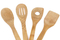 Personalize Engraved Bamboo Spatula and Spoons for Cooking