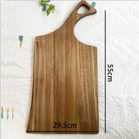 Decorative Irregular Shape Acacia Wood Serving Board for Lovers