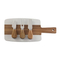Best Selling Marble Cheese Cutting Board with Knife Set