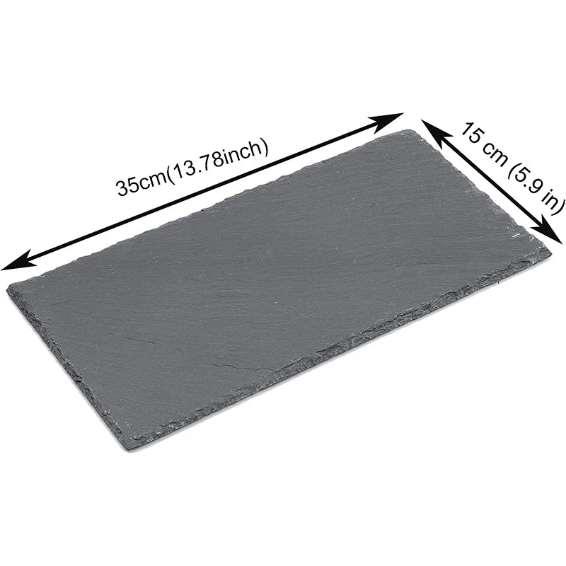Rectangle Slate Cheese Cutting Board for Restaurant