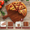 Paddle Shape Wood Pizza Serving Board Cutting Board