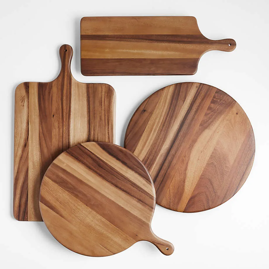 Paddle Shape Wood Serving Board for Bread / Charcuterie / Cheese
