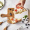 Paddle Shape Acacia Marble Cutting Board Cheese Board Pizza Board for Home Use