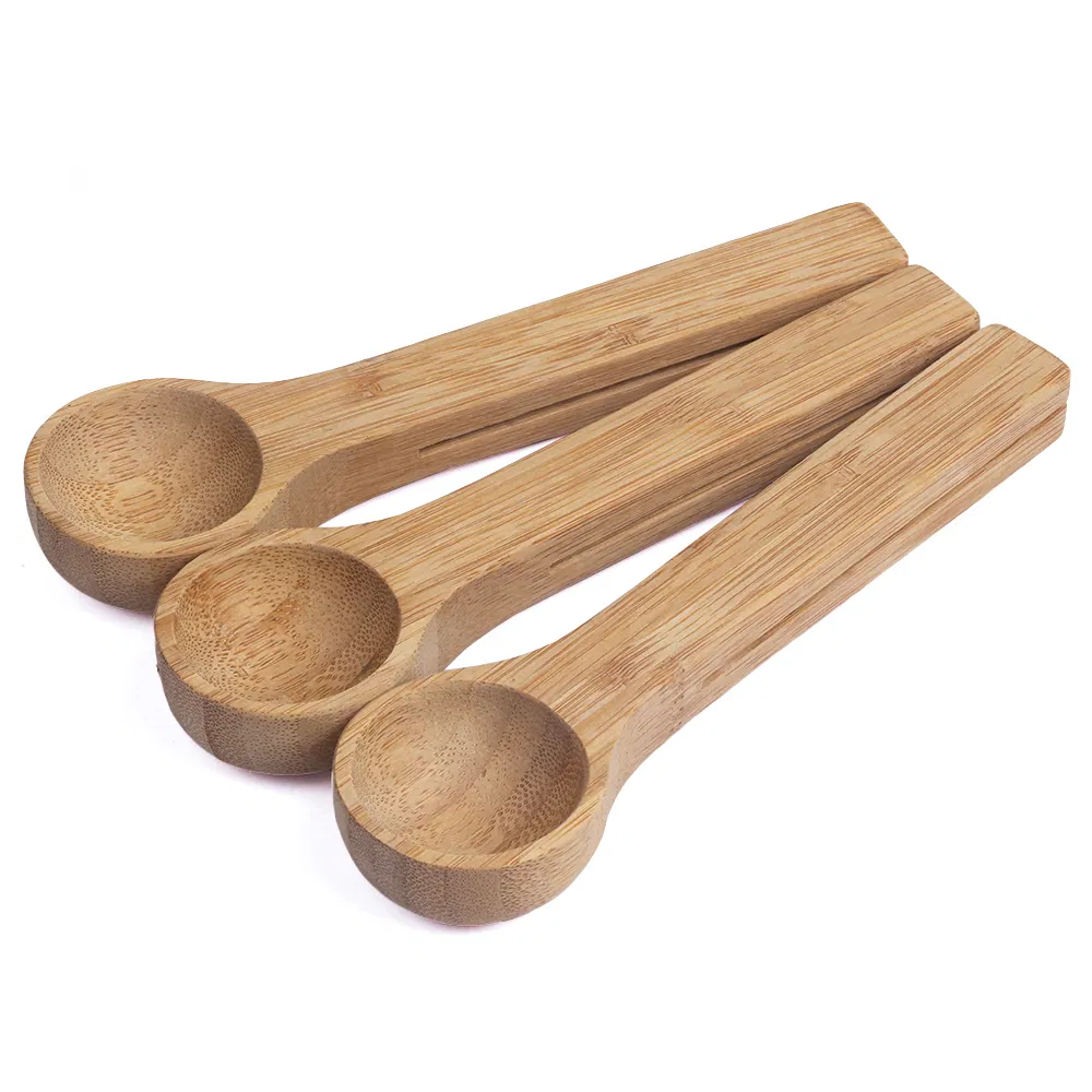 Bamboo Measuring Spoon Set of 3 for Kitchen
