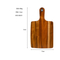 Acacia Wood Serving Board for Meat Vegetables Fruits Cheese Charcuterie