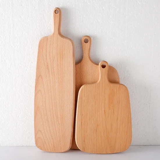 Eco Friendly Large Beech Wood Cutting Board Serving Board