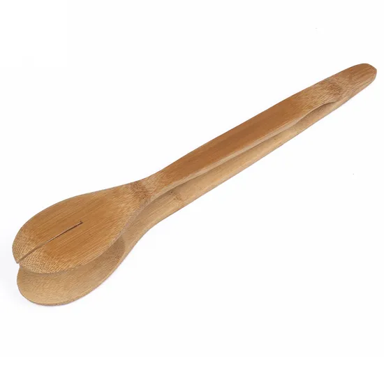 Long Bamboo BBQ Tongs for Cooking