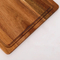 Eco - Friendly Wood Cutting Board with Juice Groove and Handle